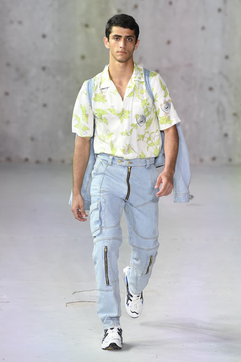 gmbh spring summer 2019 collection runway paris fashion week men women upcycled recycled Survival StrategiesBenjamin Alexander Huseby Serhat Isik