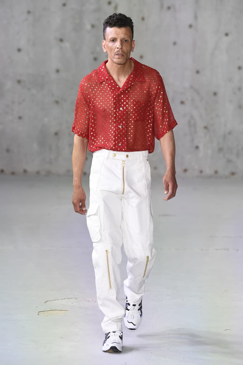 gmbh spring summer 2019 collection runway paris fashion week men women upcycled recycled Survival StrategiesBenjamin Alexander Huseby Serhat Isik