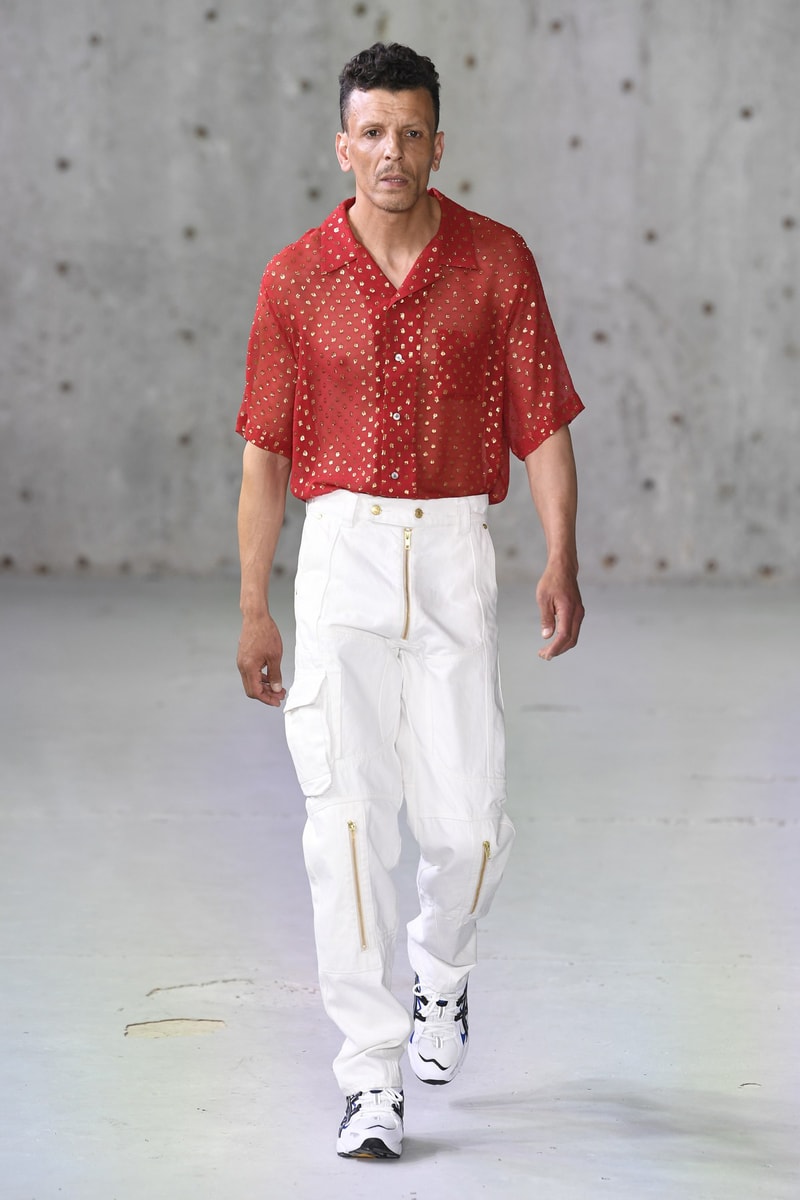 gmbh spring summer 2019 collection runway paris fashion week men women upcycled recycled Survival StrategiesBenjamin Alexander Huseby Serhat Isik