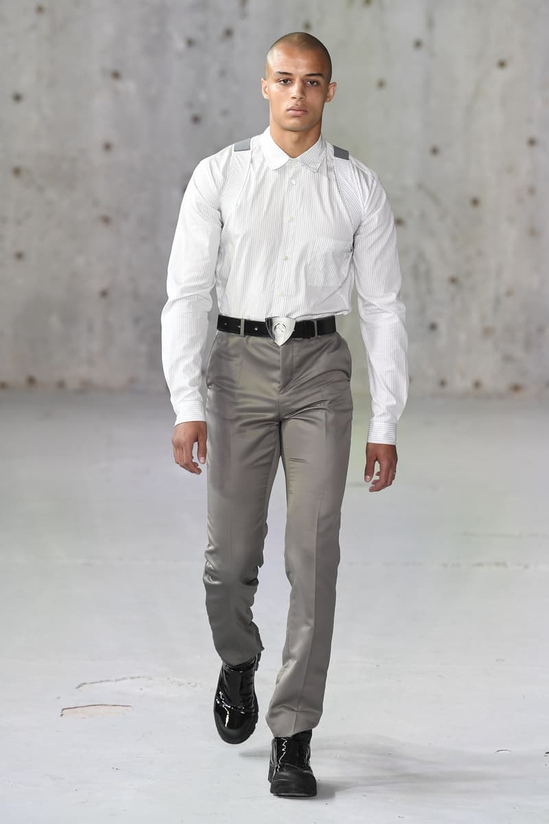 gmbh spring summer 2019 collection runway paris fashion week men women upcycled recycled Survival StrategiesBenjamin Alexander Huseby Serhat Isik