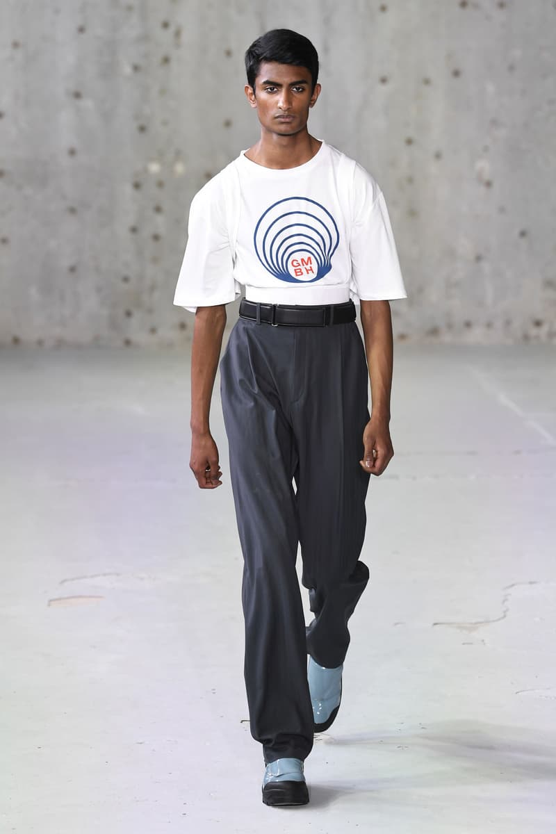 gmbh spring summer 2019 collection runway paris fashion week men women upcycled recycled Survival StrategiesBenjamin Alexander Huseby Serhat Isik