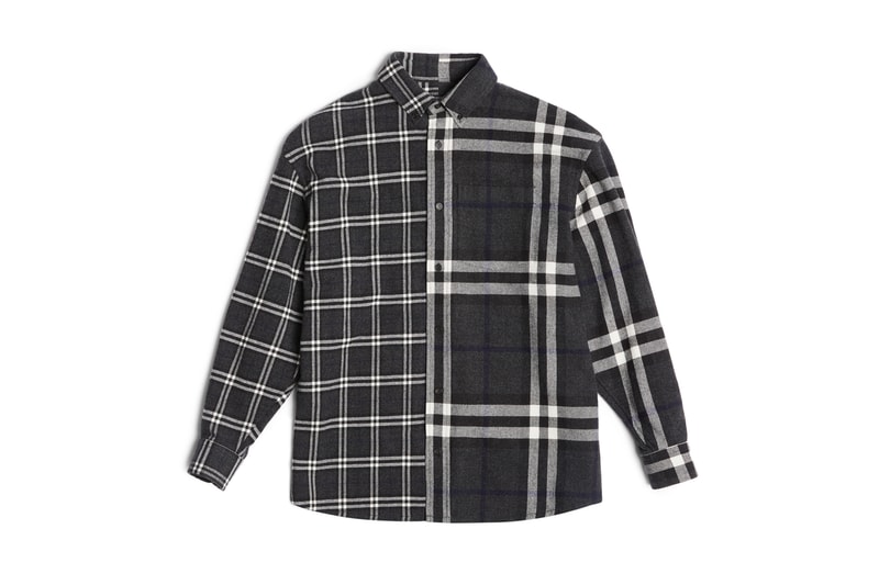 Burberry 2025 Gosha Burberry Check Flannel Shirt Burberry Simpson Checked Cotton Shirt Black FARFETCH JO