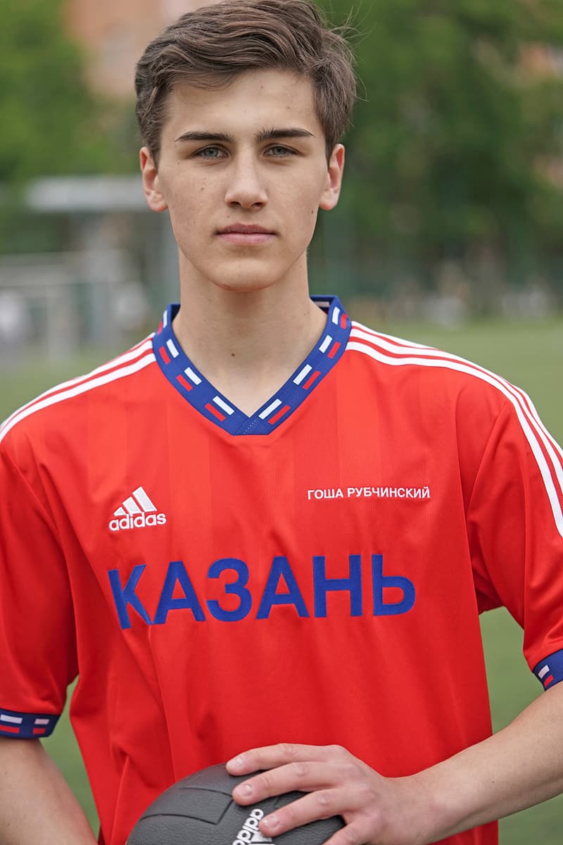 Gosha Rubchinskiy adidas World Cup 2018 Kit release date info drop soccer football jersey sweater ball shoe fifa exclusive colorway predator 18+ firm ground russia host cities