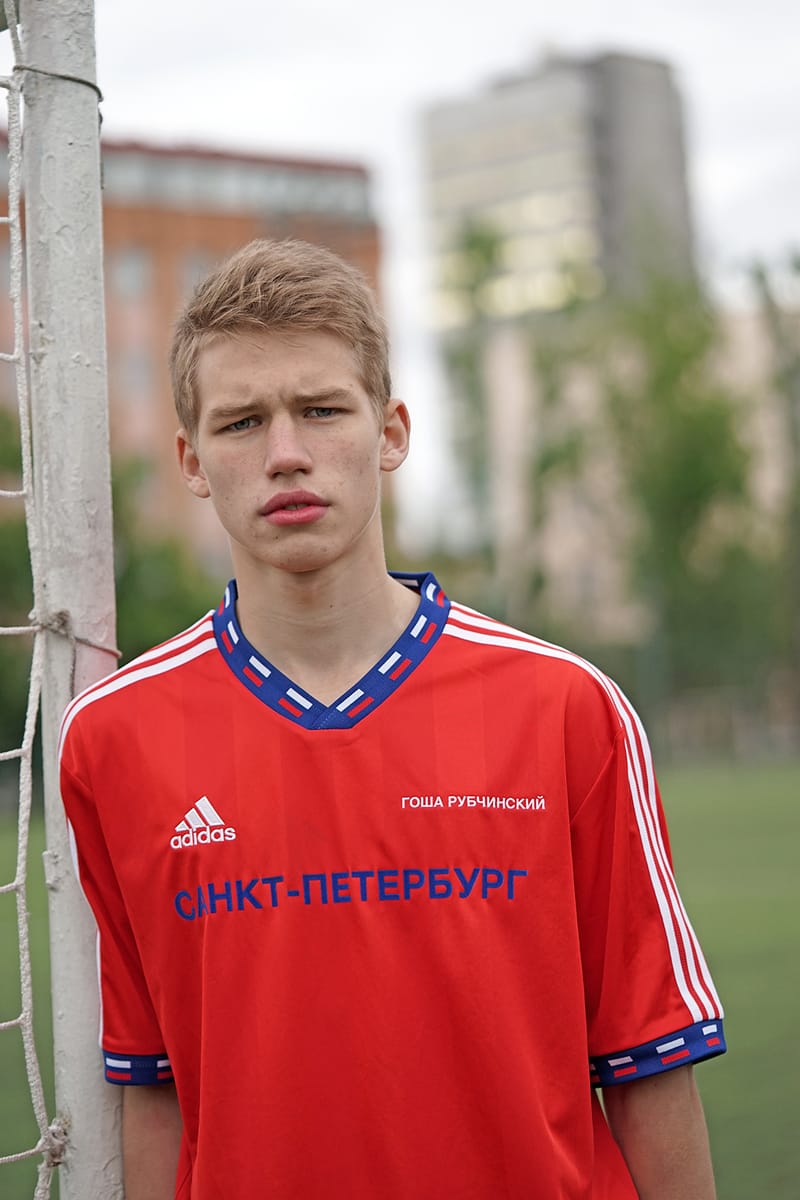 gosha rubchinskiy x adidas football world cup kit