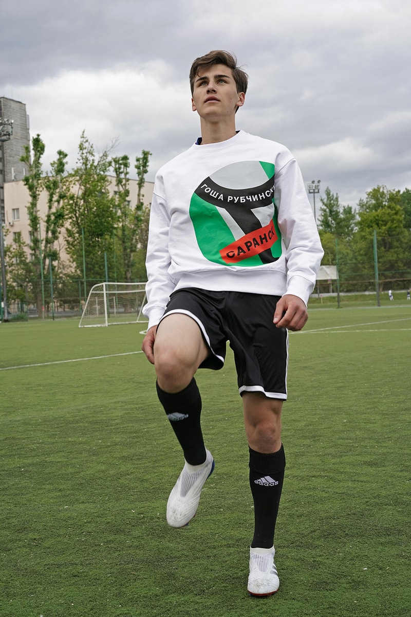 Gosha Rubchinskiy adidas World Cup 2018 Kit release date info drop soccer football jersey sweater ball shoe fifa exclusive colorway predator 18+ firm ground russia host cities