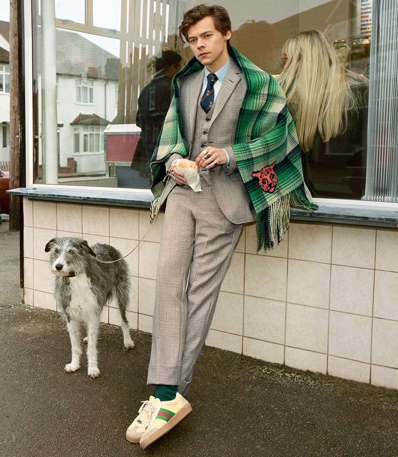 Harry Styles Gucci Fall/Winter 2018 Tailoring Campaign Glen Luchford Alessandro Michele Lookbook Imagery Details Suits