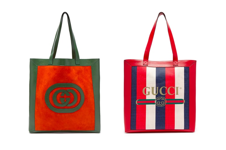 Gucci Drops Two Bold Tote Bags From Its Pre-Fall 2018 Collection