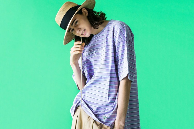 GUESS GREEN LABEL & monkey time Reunite for Exclusive Tees