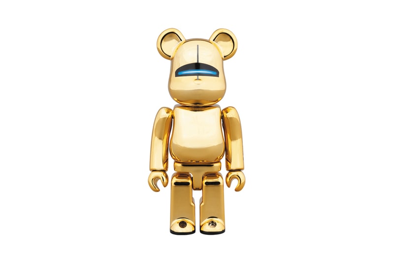 hajime sorayama medicom toy bearbrick rabrick gold collectible vinyl figures