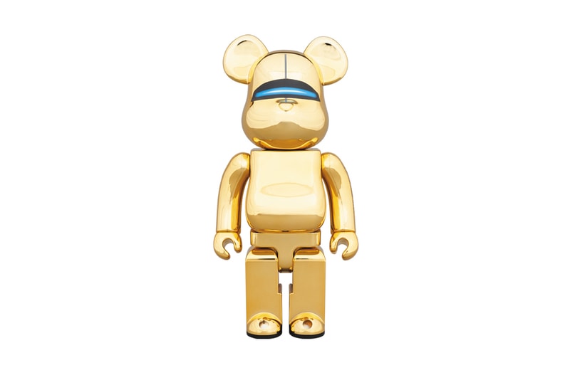 hajime sorayama medicom toy bearbrick rabrick gold collectible vinyl figures