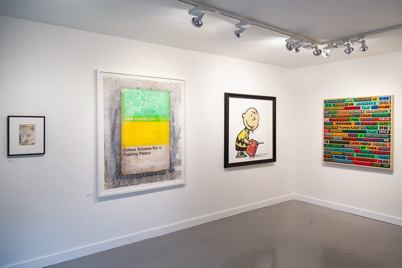 An Unseen Banksy Is on Show at “Hang-Ten” Exhibition