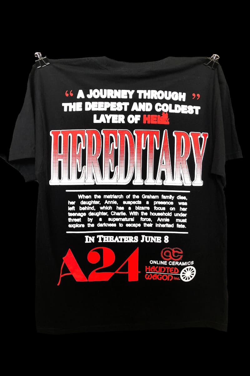 Haunted Wagon Hereditary T-Shirts movies films release info merchandise