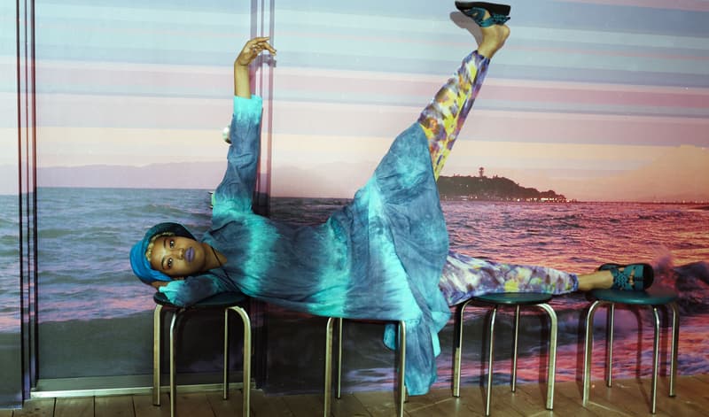 Nepenthes Spring Summer 2018 REMIX Series LAZY SUMMER DAZE Editorial Needles Engineered Garments AiE DJ Quietstorm