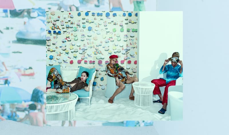 Nepenthes Spring Summer 2018 REMIX Series LAZY SUMMER DAZE Editorial Needles Engineered Garments AiE DJ Quietstorm