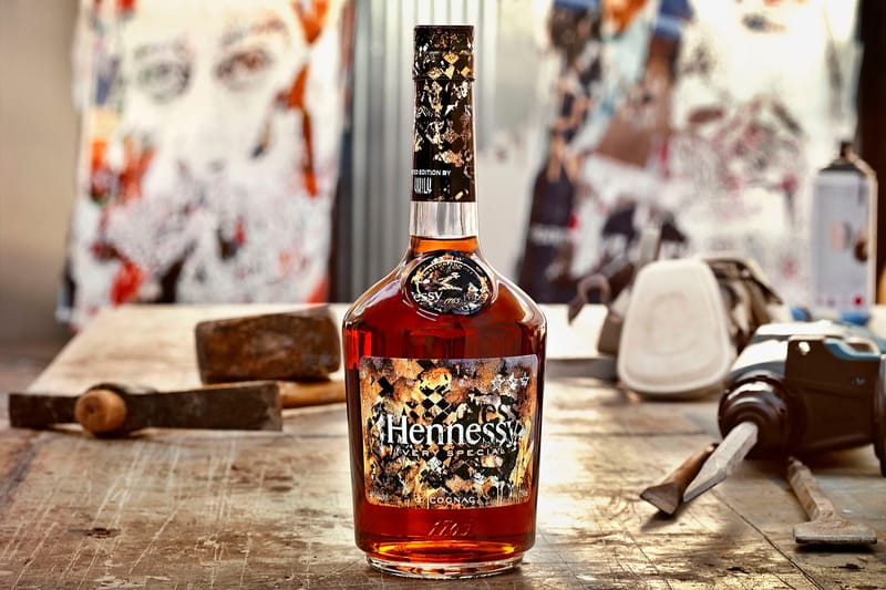 Hennessy Enlists Artist VHILS for Limited V.S Bottle