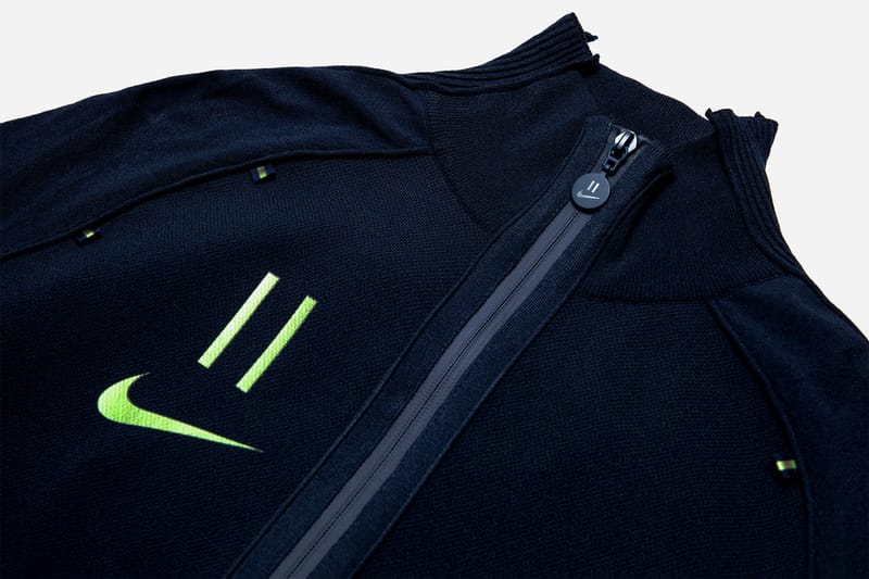 black and neon yellow nike shirt