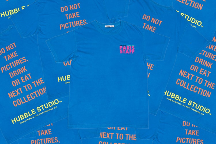 Hubble Studio Shares Limited "Paris Staff" T-Shirt