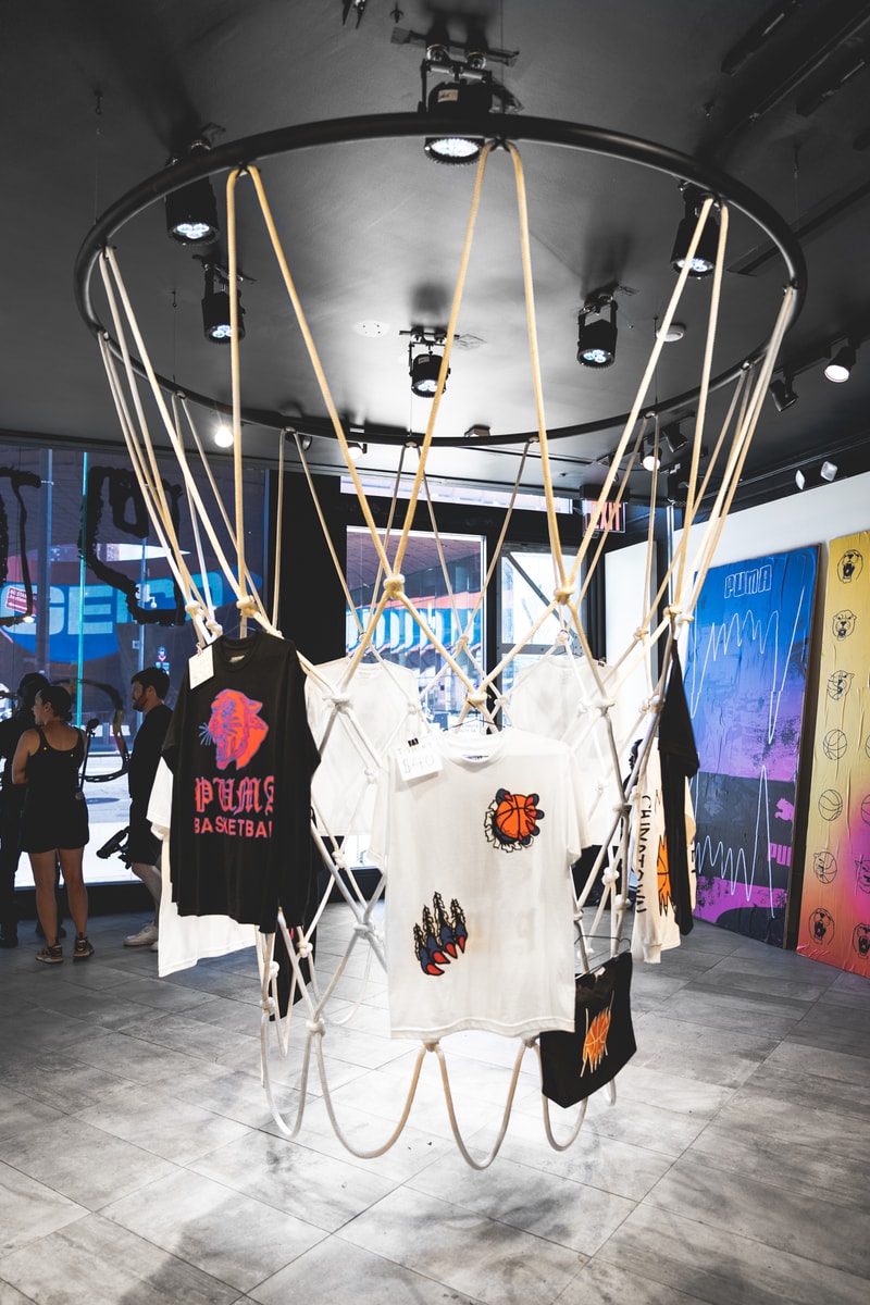 PUMA Chinatown Market Pop up basketball 2018 graphic t shirts tees NYC Goods