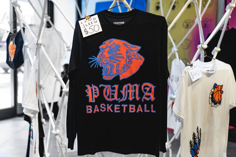 PUMA Chinatown Market Pop up basketball 2018 graphic t shirts tees NYC Goods