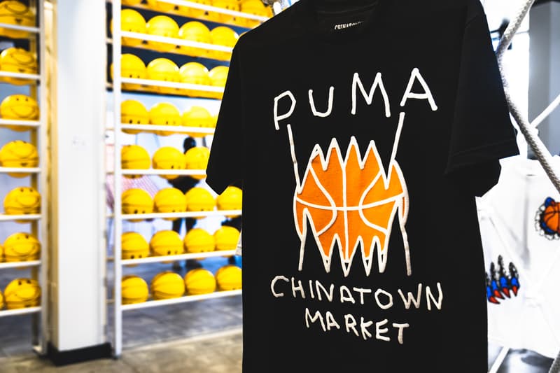 PUMA Chinatown Market Pop up basketball 2018 graphic t shirts tees NYC Goods