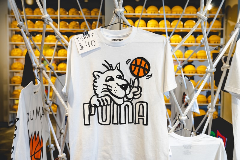 PUMA Chinatown Market Pop up basketball 2018 graphic t shirts tees NYC Goods