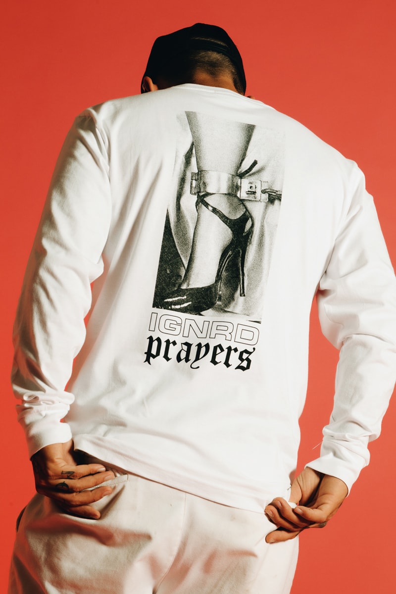 Ignored Prayers Spring Summer 2018 Delivery Two T-shirt Longsleeve Cap Hat lookbooks
