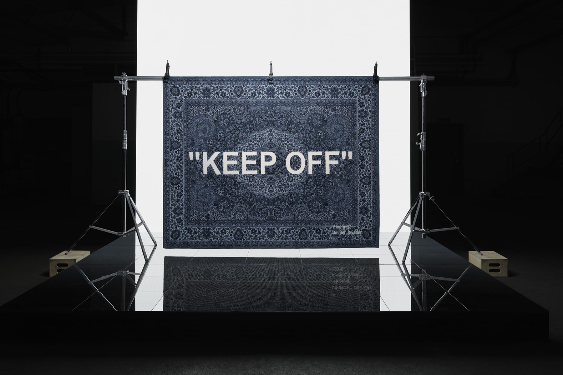 Virgil Abloh, IKEA, Keep Off (2019)