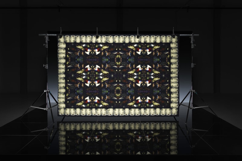 ikea art event 2019 rugs handmade limited edition Supakitch Chiaozza Noah Lyon Seulgi Lee Filip Pagowski red pattern