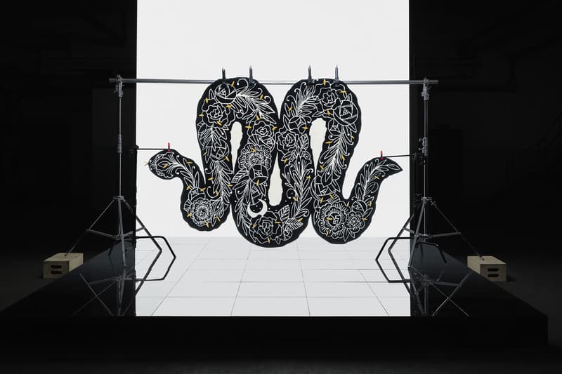 ikea art event 2019 rugs handmade limited edition grey black white illustration Supakitch Chiaozza Noah Lyon Seulgi Lee Filip Pagowski