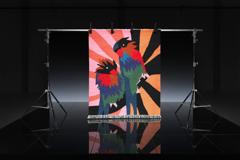 ikea art event 2019 rugs handmade limited edition craig green orange black pink