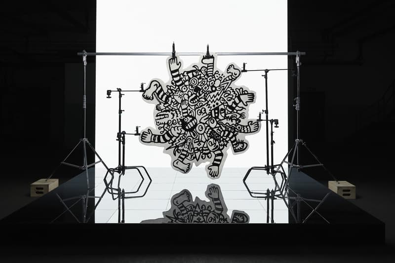 ikea art event 2019 rugs handmade limited edition Supakitch Chiaozza Noah Lyon Seulgi Lee Filip Pagowski black white drawing