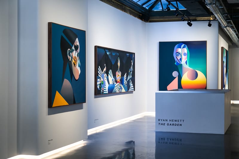 A Look Inside Ryan Hewett's "The Garden" Exhibition