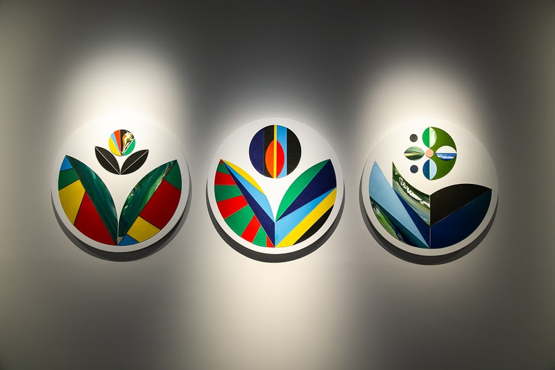 Ryan Hewett "The Garden" Unit London Exhibit Exhibition Inside Art Artworks Paintings