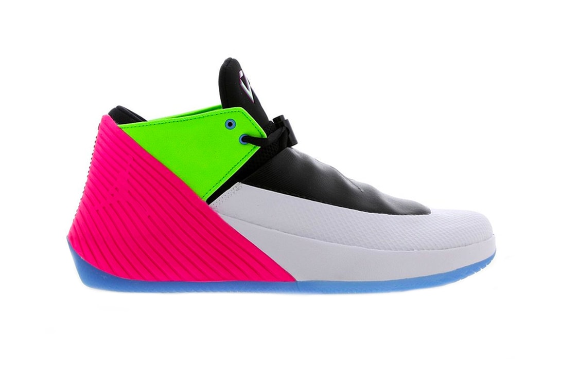 Jordan Why Not Zer0.1 Low Colorway Quai 54 White pink green blue basketball tournament paris