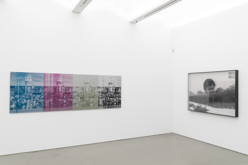 JR horizontal exhibition galerie perrotin new york city artworks installations sculptures murals wheat paste