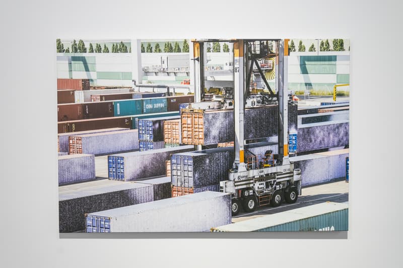 JR horizontal exhibition galerie perrotin new york city artworks installations sculptures murals wheat paste