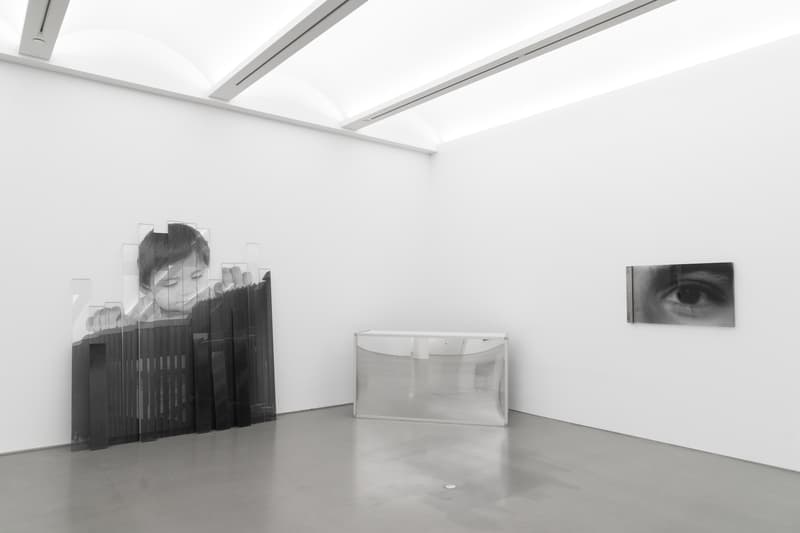 JR horizontal exhibition galerie perrotin new york city artworks installations sculptures murals wheat paste