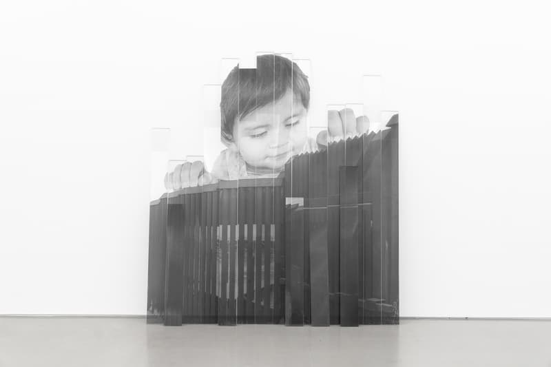 JR horizontal exhibition galerie perrotin new york city artworks installations sculptures murals wheat paste