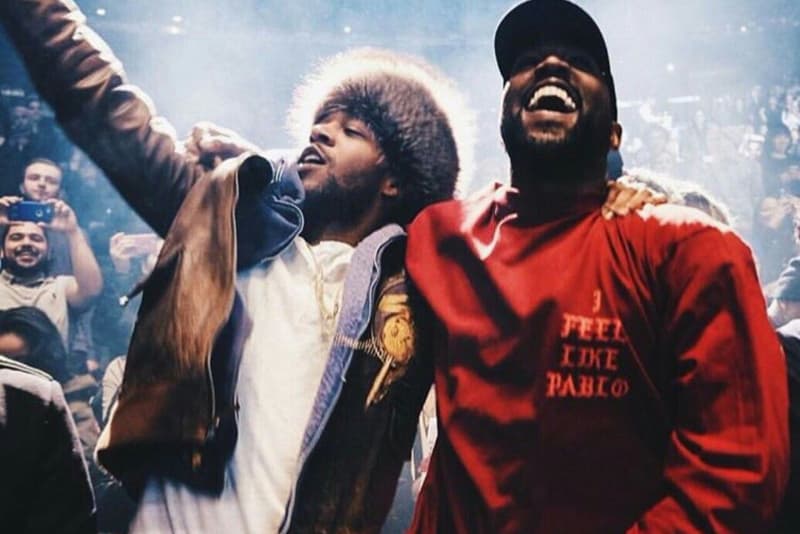 Kanye West Kid Cudi Kids See Ghosts Listening Party LA los angeles june 7