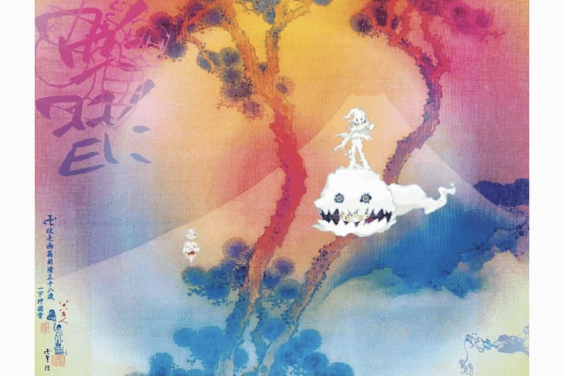 kanye west kid cudi takashi murakami kids see ghosts album artwork inspiration painting manji fuji superflat contemporary art
