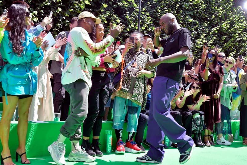 Kanye West & Virgil Abloh Emotional Hug at Louis Vuitton | HYPEBEAST