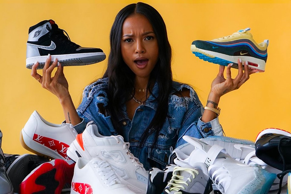 Karrueche Tran Reviews Hype Sneakers On Hypebae Hypebeast