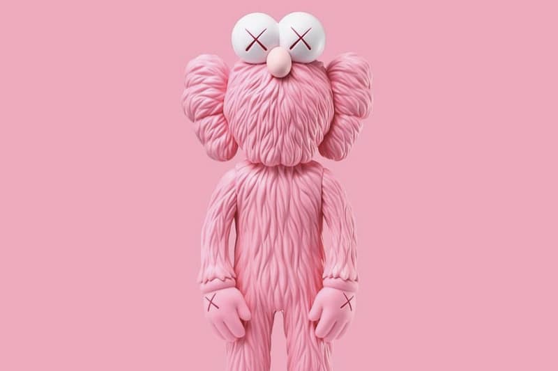 kaws pink bff plush companion kim jones dior victoria beckham