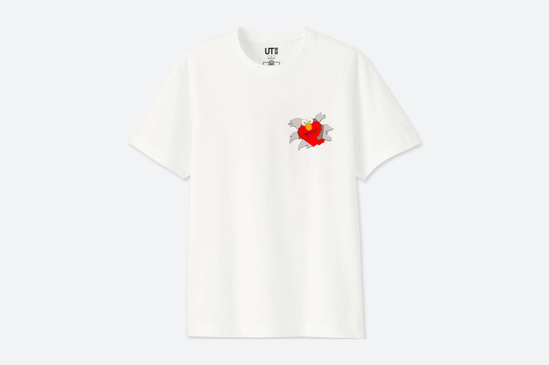 KAWS x Uniqlo UT 'Sesame Street' T-Shirt Collection t-shirt adult kids price release date every piece