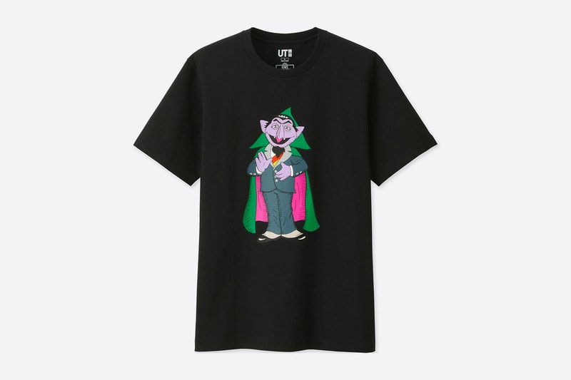 KAWS x Uniqlo UT 'Sesame Street' T-Shirt Collection t-shirt adult kids price release date every piece