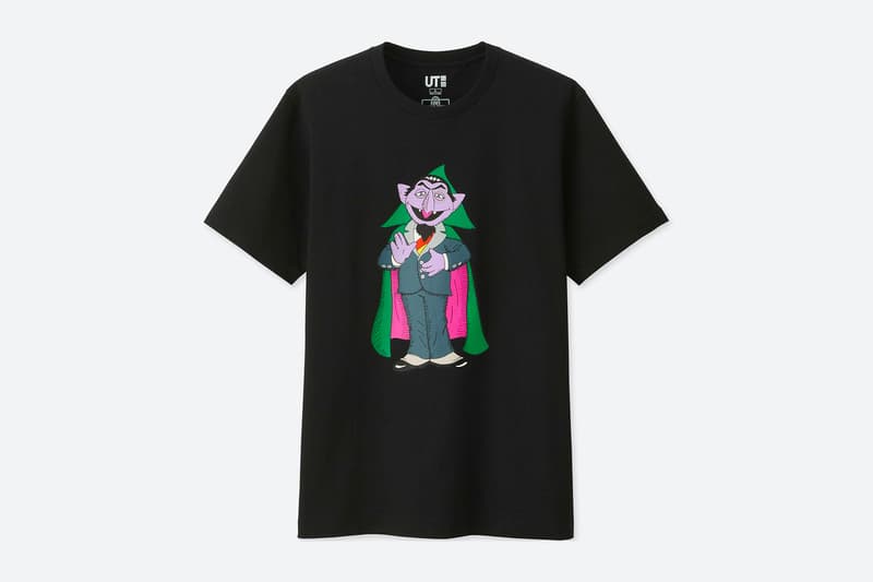 KAWS x Uniqlo UT 'Sesame Street' T-Shirt Collection t-shirt adult kids price release date every piece