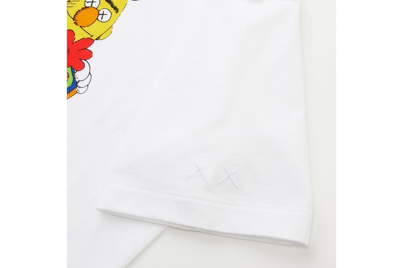KAWS x Uniqlo UT 'Sesame Street' T-Shirt Collection t-shirt adult kids price release date every piece