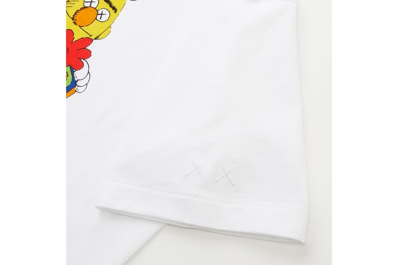 KAWS x Uniqlo UT 'Sesame Street' T-Shirt Collection t-shirt adult kids price release date every piece