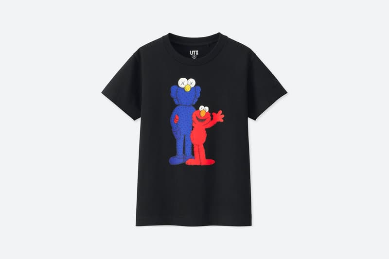 KAWS x Uniqlo UT 'Sesame Street' T-Shirt Collection t-shirt adult kids price release date every piece