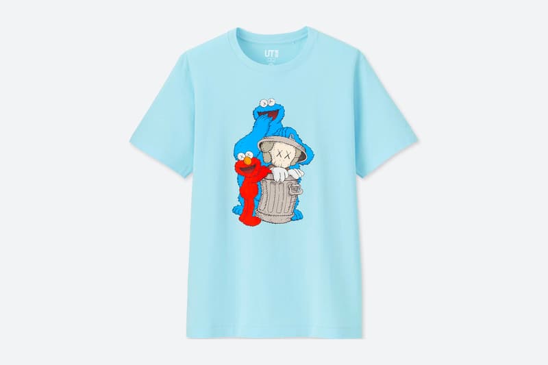 KAWS x Uniqlo UT 'Sesame Street' T-Shirt Collection t-shirt adult kids price release date every piece